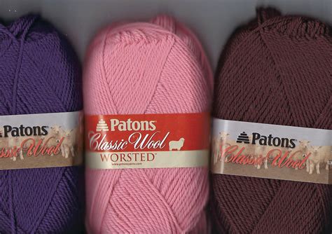 Patons Wool Yarn: 16 colors Patons Classic Wool worsted. 210 | Etsy