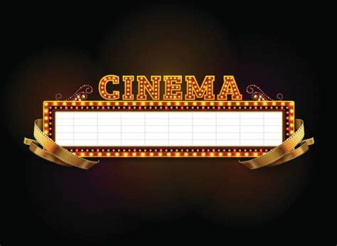 1,200+ Movie Marquee Template Background Stock Illustrations, Royalty-Free Vector Graphics ...