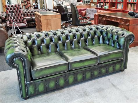 Green Leather Sofa | Cabinets Matttroy