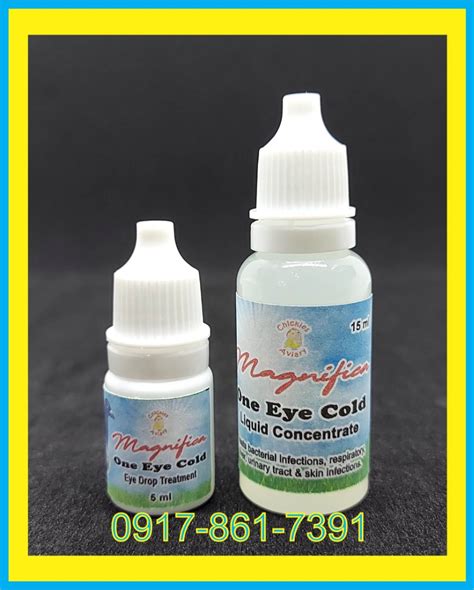 Magnifica One Eye Cold Treatment Set (15ml Liquid Concentrate + 5ml Eye Drops), Pet Supplies ...