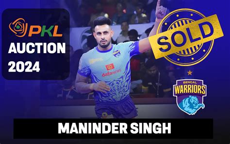 PKL 11 Auction: Maninder Singh reunites with Bengal Warriors