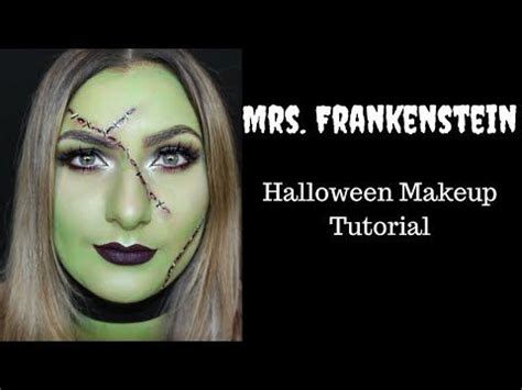 Mrs. Frankenstein Makeup Tutorial | Frankenstein makeup, Makeup ...