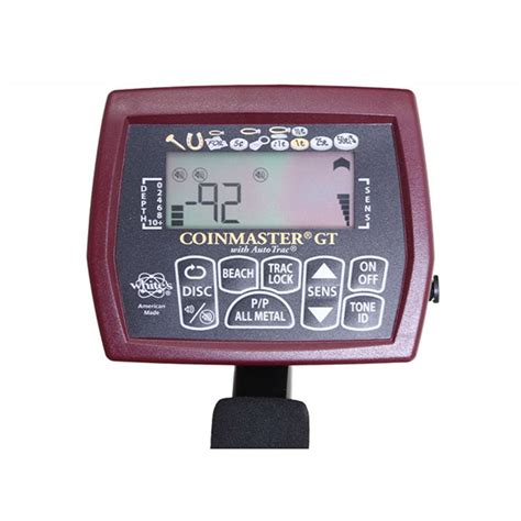 WHITES COINMASTER GT Metal Detector for Coins and Jewelry