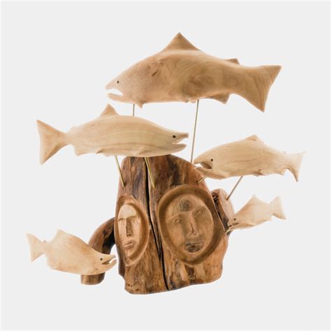 Abstract Fish Sculpture – Anchorage Museum Store