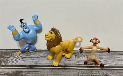 Lot Of 3 Vintage 90s Burger King and McDonalds Disney Lion King Aladdin ...