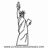Dibujo De Estatua La Libertad Para Colorear  Ultra Coloring Pages sketch template