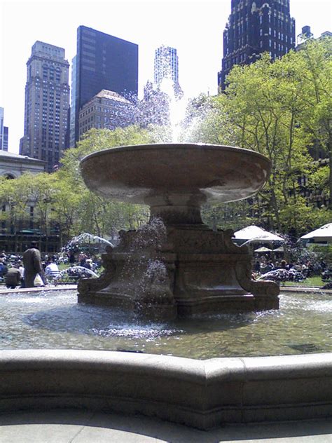 Bryant Park Fountain by Duches77