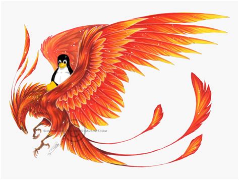 Phoenix Mythical Creatures Drawing, HD Png Download - kindpng