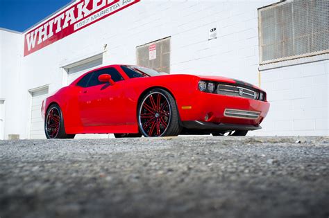 Wide Body Dodge Challenger on Asanti Wheels - Trending at Butler Tires ...