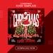 Christmas Flyer, Merry Christmas Party Template, Xmas Flyer, Xmas Tree Banner, Adobe Photoshop ...