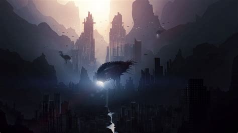 Alien City Wallpapers - Top Free Alien City Backgrounds - WallpaperAccess