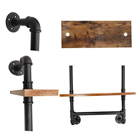 Industrial Pipe Shelving,Iron Pipe Shelves Industrial Bathroom Shelves ...