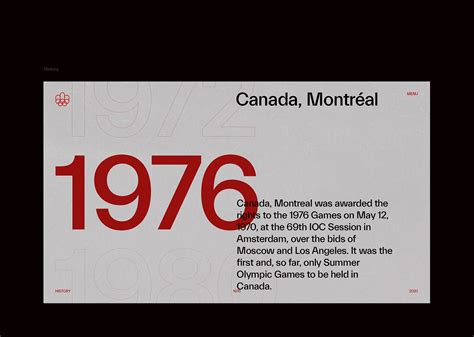 Beautiful Concept Branding and Visual Identity for the 1976 Summer Olympics