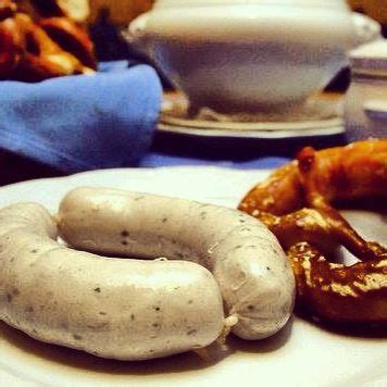 Weißwurst, Bavarian Breakfast | Netherlands food, Sausage, Food