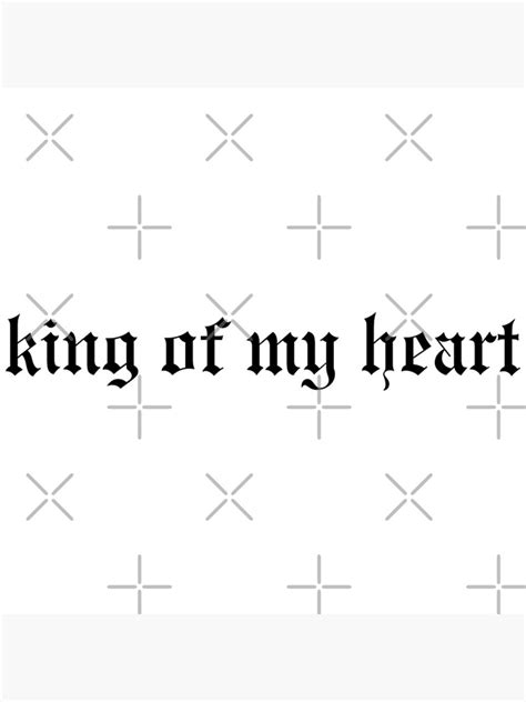 "King Of My Heart - Taylor Swift" Poster by gissel-escg | Redbubble