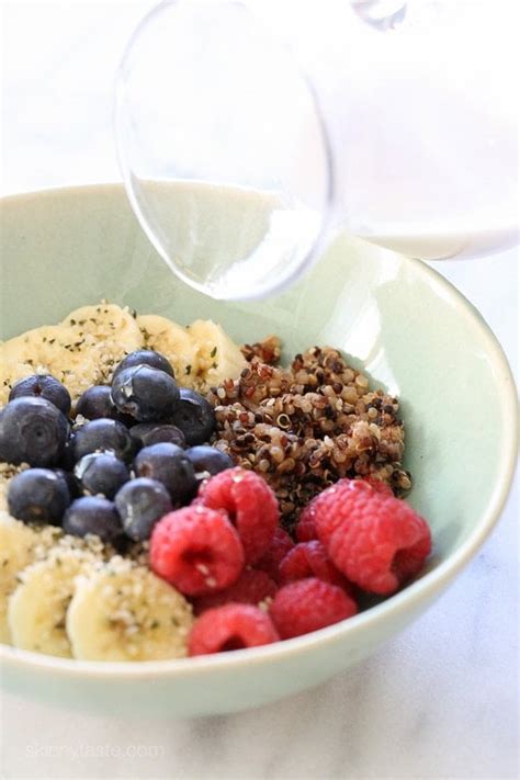 Berry Quinoa Breakfast Bowls - Skinnytaste