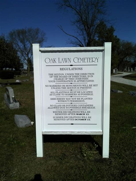 Oak Lawn Cemetery in Dwight, Illinois - Find a Grave Cemetery