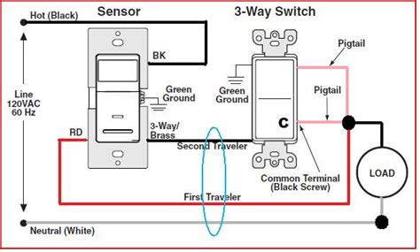 2 3-way Motion Sensor Switch Wiring Diagram