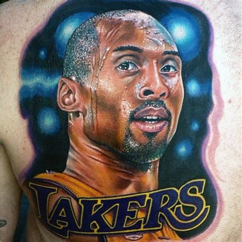 30 Kobe Bryant Tattoo Designs For Men - Basketball Ink Ideas