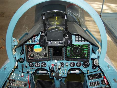 Su-27Flanker.com — Cockpit photo of Su-27SKM Flanker