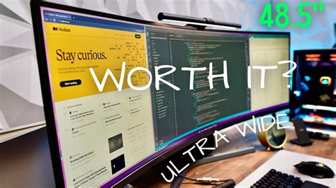 Are Ultrawide curved monitors worth it? 2 Years Later - YouTube