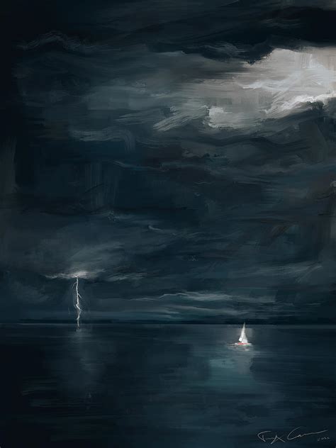 Eye of The Storm Painting by Felix Caseva - Fine Art America