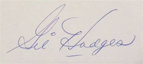 Gil Hodges | PSA AutographFacts℠