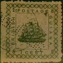 British Guiana 1882 1c Magenta SG164 Good Used | Empire Philatelists