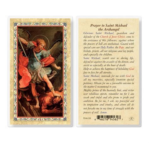 Prayer to St. Michael - 25 Pack - Buy Religious Catholic Store