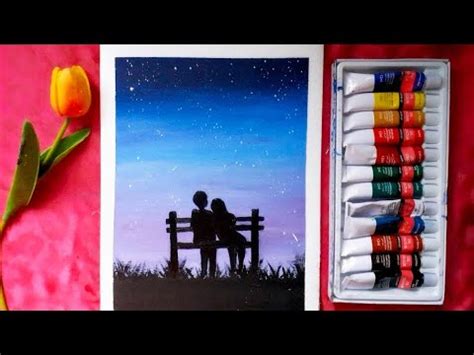 رسم بالالوان الزيتية | Paint with oil paint - YouTube