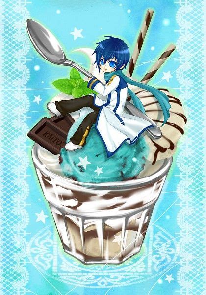 Kaito shion ~ice cream~ :D | Kaito, Vocaloid, Vocaloid kaito