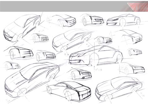 Alvis Centenary Concept Design Sketches - Car Body Design