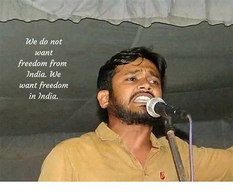 9 Big Quotes From Kanhaiya Kumar Speech After Comeback at JNU From ...