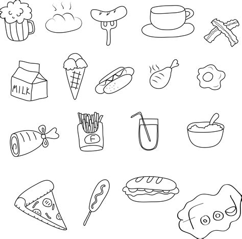 Cute Food Drawing