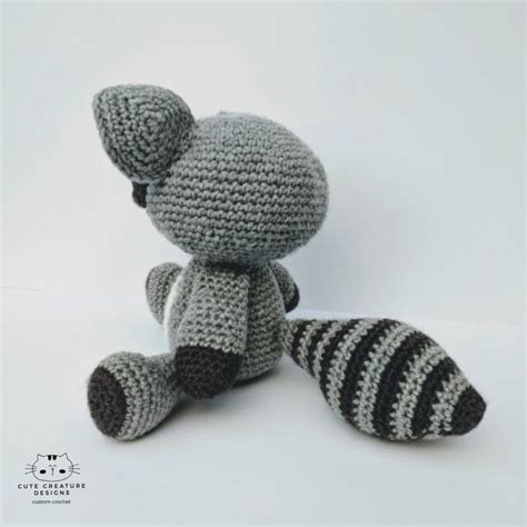 CROCHET BABY RACCOON Stuffed Animal - Etsy Canada