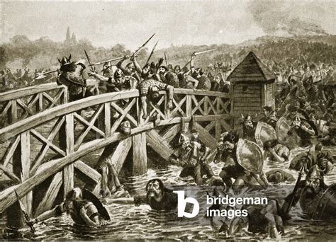 Image of The Battle of Stamford Bridge, 25th September 1066 ...