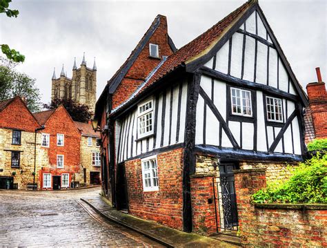 Lincoln Cathedral From Steep Hill Photograph by Paul Thompson - Pixels