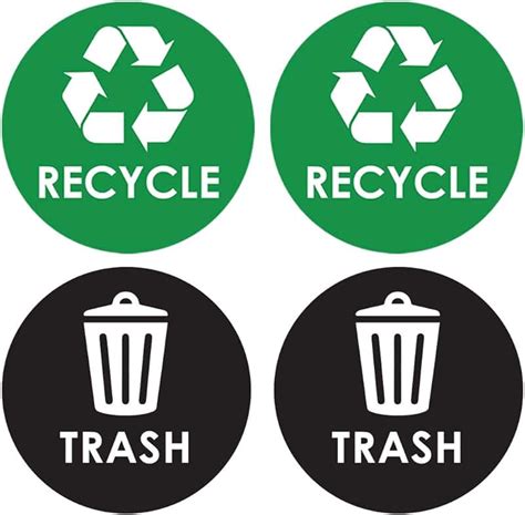 Amazon.com: trash can labels