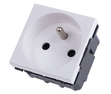 5 720 21 Legrand | Legrand White 1 Gang Plug Socket, 16A, Type E ...