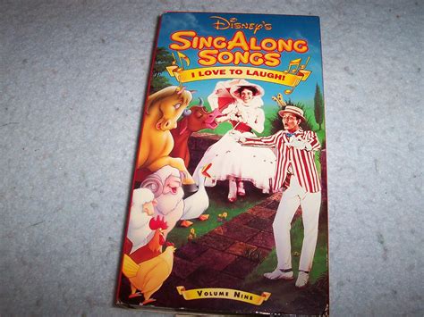 Amazon.com: Disney Sing Along Songs: I Love to Laugh, Volume 9 : Movies ...