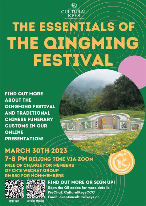 Presentation: The Qingming Festival – Cultural Keys