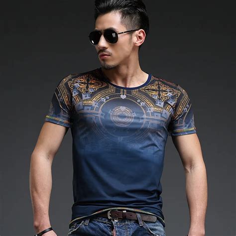 summer style t shirt men casual t shirt camisetas hombre mens t shirts ...