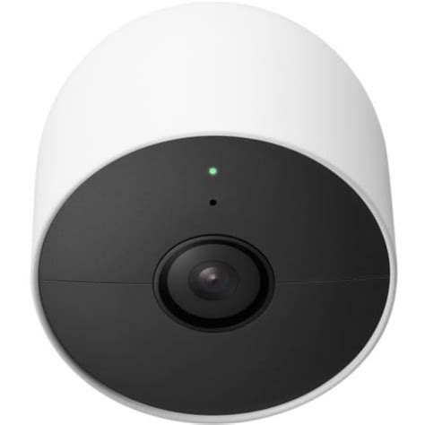 Google Nest Indoor/Outdoor Camera (Battery) - White, 1 ct - Kroger