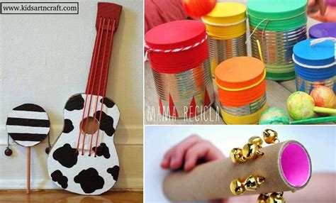 15+ Musical Instrument Crafts for Kids - Kids Art & Craft