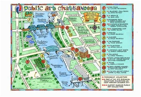 Chattanooga River Map