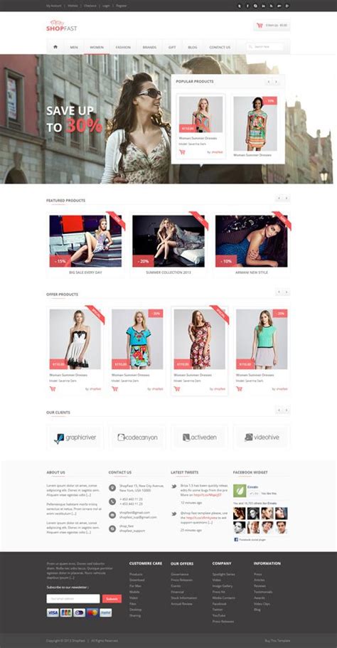 Responsive Magento Themes for eCommerce Websites | Design | Graphic Design Junction | Shopify ...