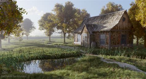 ArtStation - Medieval Farmhouse