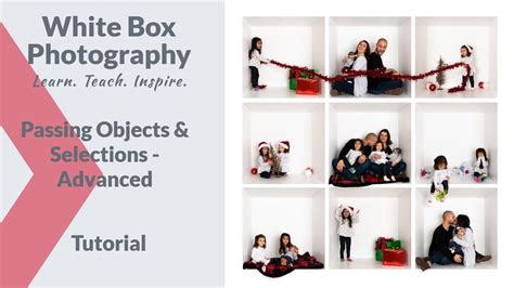 White Box Photography - Passing Objects & Selections - Advanced - YouTube