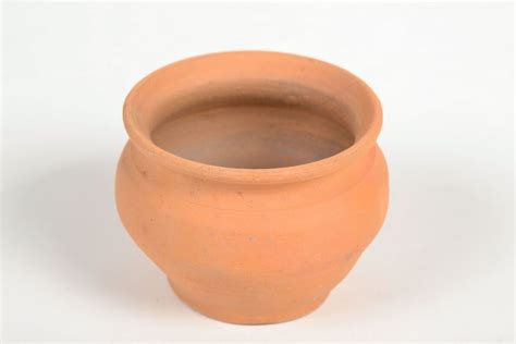 BUY Small decorative pot 98710555 - HANDMADE GOODS at MADEHEART.COM