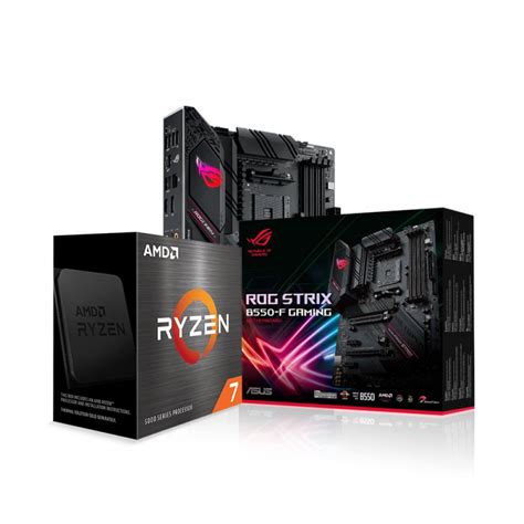 AMD Ryzen 7 5800X & ASUS ROG Strix B550-F Gaming Combo